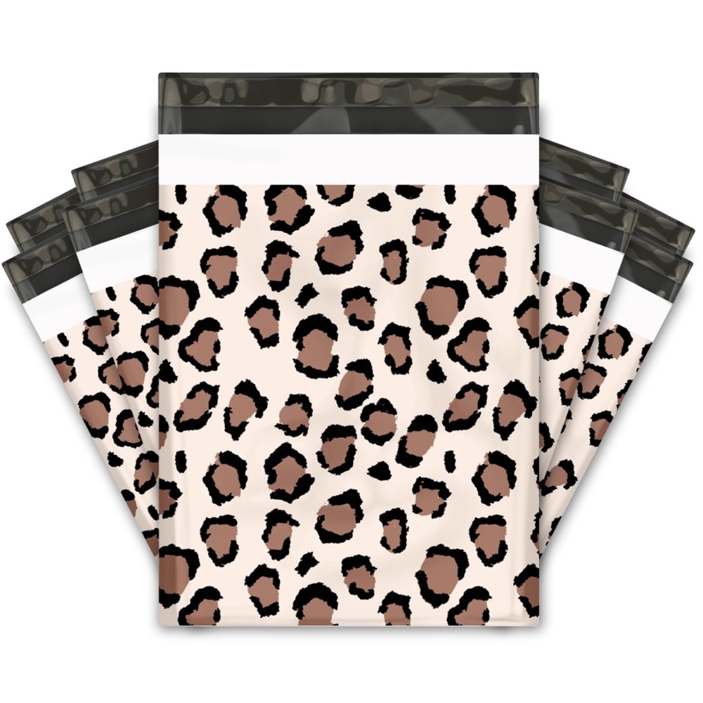 25 10X13 Poly Mailers Leopard Shipping Envelopes Bags PRICE IS FIRM - Picture 8 of 8
